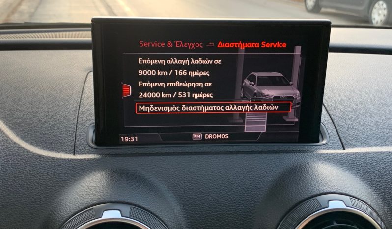 Audi A3 2018  TDI 1.6 BUSINESS 30 SPORTBACK 6-MT ECO S/S EURO-6 ΕΛΛΗΝΙΚΟ γεμάτο
