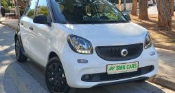 Smart ForFour 2017  PURE 1.0 5D EURO-6