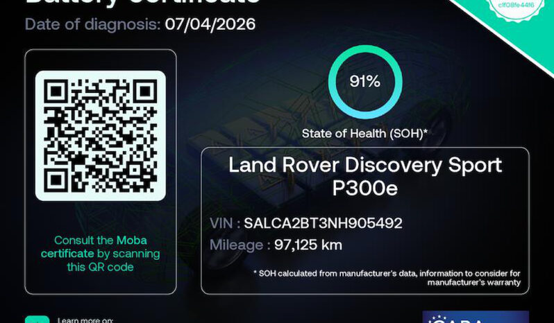Land Rover Discovery Sport 2021  R-DYNAMIC P300 PLUG-IN HYBRID AWD AUTO F-1 PHEV NAVI CAMERA PANORAMA ΕΛΛΗΝΙΚΟ γεμάτο