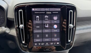 Volvo XC40 2022  PURE ELECTRIC P6 RECHARGE PANORAMA AUTO ΕΛΛΗΝΙΚΟ γεμάτο