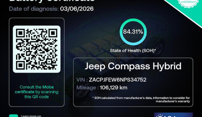 Jeep Compass 2023  S 4XE ATX PHEV AUTO AWD PLUG-IN HYBRID NAVI CAMERA ECO S/S EURO-6 ΕΛΛΗΝΙΚΟ γεμάτο